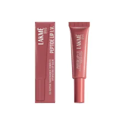 Lakme Peptide Lip IV with 5% Peptide-Niacinamide Complex, For Intense Hydration With A Serum-Like Texture That Visibly Plumps, Smoothens, and Repairs, Bare Minimum Hydration, 10g