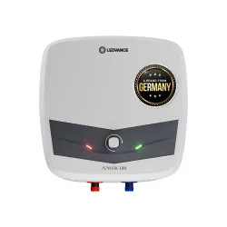 Ledvance Powercube Geyser 15 Ltr | Storage Water Heater for Home and Kitchen | 2KW | Glassline Tank for Hard Water | 8 Bar High‑Rise Pressure | 7 Years Tank Warranty