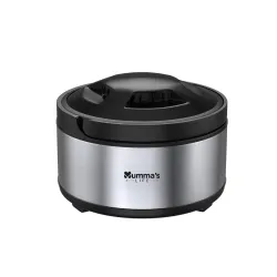 Mumma's LIFE Thermoware Casserole for Roti Hot Case | Stainless Steel Double Wall Insulated Hot Pot with Lid – 1500ml Hot Box for Chapati, Meals & Curries (Set of 1)
