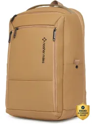 NASHER MILES Large 35 L Laptop Backpack Williamsburg Laptop Backpack for Unisex|Overnighter|Office/Travel/Causal|35L (Brown)