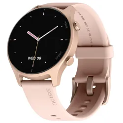 Noise Twist Round dial smart Watch with Bluetooth Calling, 1.38" TFT Display, up-to 7 Days Battery, 100+ Watch Faces, IP68, Heart Rate Monitor, Sleep Tracking (Rose Pink)