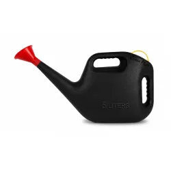 Ocean Mart Watering Can - Green (5L) | Garden Water Can with Built-in Sprayer Black