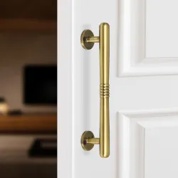 Plantex Main Door Handle/Stainless Steel Handle for Door/8 Inch Pull-Push Handle/3 Years Warranty Pack of 1 (S-142, Brass Antique)