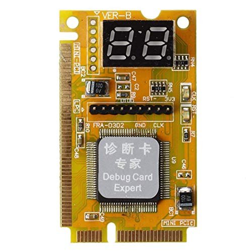 BigPlayer Desktop Laptop Debug Diagnostic PCI/Mini PCI-E/LPC PCI/Mini Testing Card Tester Gold