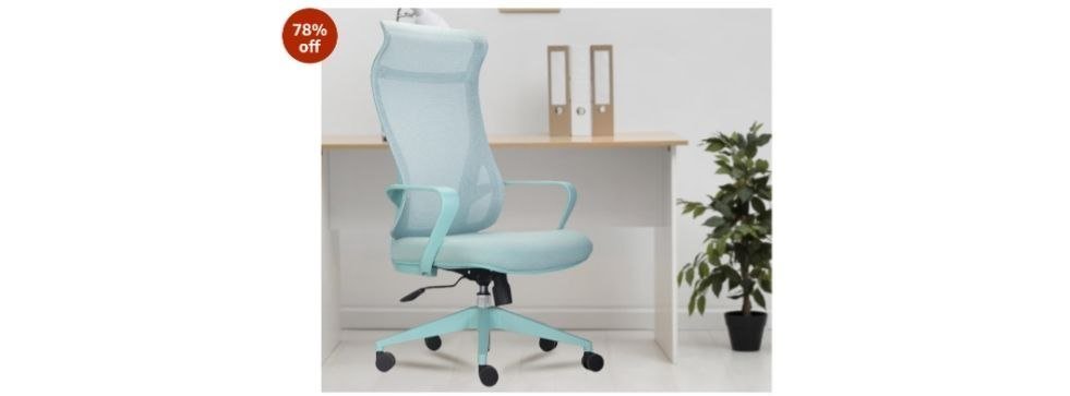INNOWIN Flamingo High-Back Ergonomic Home Office Chair | 3-Years Limited Warranty Included | Tilting & Height Adjustable Mechanism, Heavy