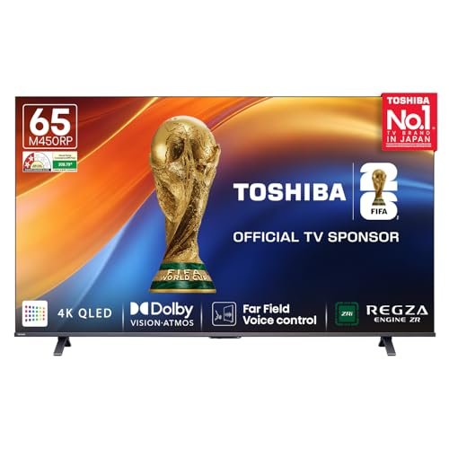 Toshiba 164 cm (65 Inches) 4K Ultra HD Smart QLED TV