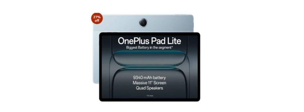 OnePlus Pad Lite, 11-inch 6GB RAM, 128GB ROM