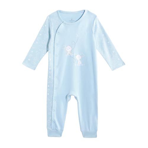 Mothercare Baby Romper Sleepsuit Autumn Print Full Sleeve Pink
