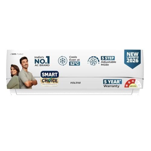 Voltas Smart Choice - 1.5 ton 3 Star - Inverter Split AC