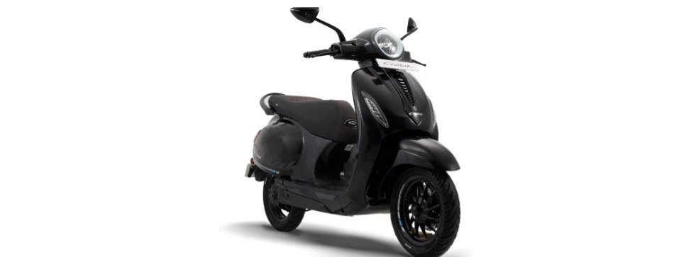 Chetak C3501 by Bajaj Auto High Speed Electric Scooter with charger - Brooklyn Black
