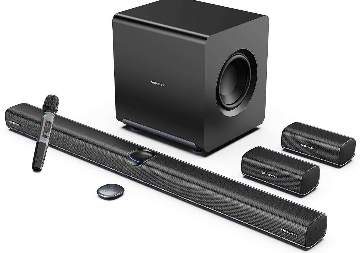 ZEBRONICS Juke Bar 11000 Soundbar, 1610W RMS