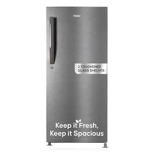 Haier 165 L 1 Star Direct Cool Single Door Refrigerator with Diamond Edge Freezing Technology, 2026 MODEL