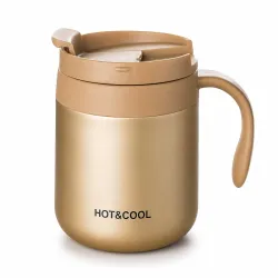 RS5 Vacuum Insulated Stainless Steel Coffee Mug with Leakproof Lid 350 ML