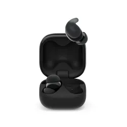 Sony New Linkbuds Fit WF-LS910N | Active Noise Cancelling Wireless Bluetooth in Earbuds | Comfortable Fit with New Supporters | High Call Quality with AI-Black