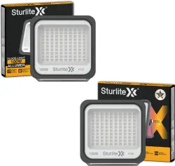 Sturlite Allumer 100 W LED Flood Light - (Pack of 2) (L-G-0180-100W) Flood Light Outdoor Lamp