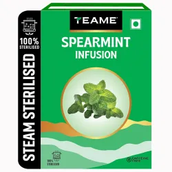 TE-A-ME Spearmint Infusion - 50g (50+ Cups) | Spearmint Leaves for PCOS, PCOD & Facial Hair | Helps - Balance Hormones, Reduces Facial Hair & Acne | Supports Digestion | Herbal Tea - Dried Loose Leaf - Caffeine Free