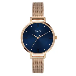 TIMEX Analog Watch for Women with Round Dial & Water Resistant Women's Wrist Watches