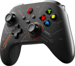 TRIGGR Striker Bluetooth Gamepad (Black, For PS4, PS3, PC, Mac OS, Android, iOS)