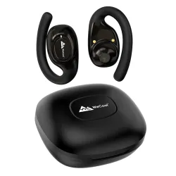 WeCool X3 Ows Open-Ear Wearable Stereo Bluetooth Earphones with Ear-Hook, Bt 5.3 True Wireless Earbuds for Running & Workouts with 24 Hours Long Battery Life, Ipx5 Waterproof, Touch Control-Open Ear