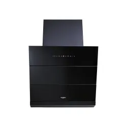 Whirlpool 60cm 1600 m3/hr Filterless Autoclean Kitchen Chimney | Free Installation | 11 Years Warranty on Motor | Made In India | VFL PRO 602 HAC BK HOOD | Black | Touch + Gesture Control