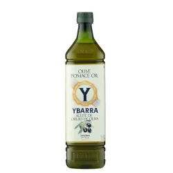 YBARRA Olive Pomace Oil 1L (Imported) | Everyday All Purpose Cooking Oil | High Smoke Point | For Frying, Sautéing & Daily Use | 100% Vegetarian